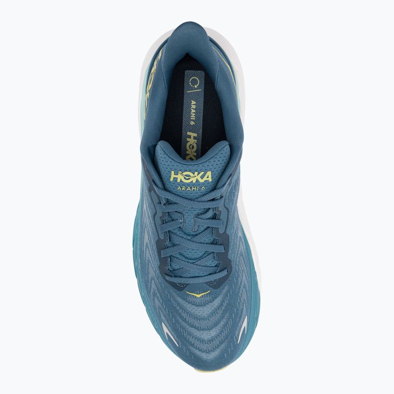 Scarpe da corsa HOKA da uomo Arahi 6 blu/oceano chiaro 6