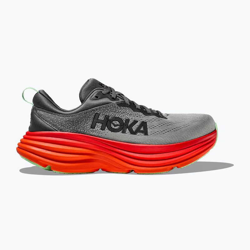 Scarpe da corsa HOKA Bondi 8 castlerock/flame da uomo 8