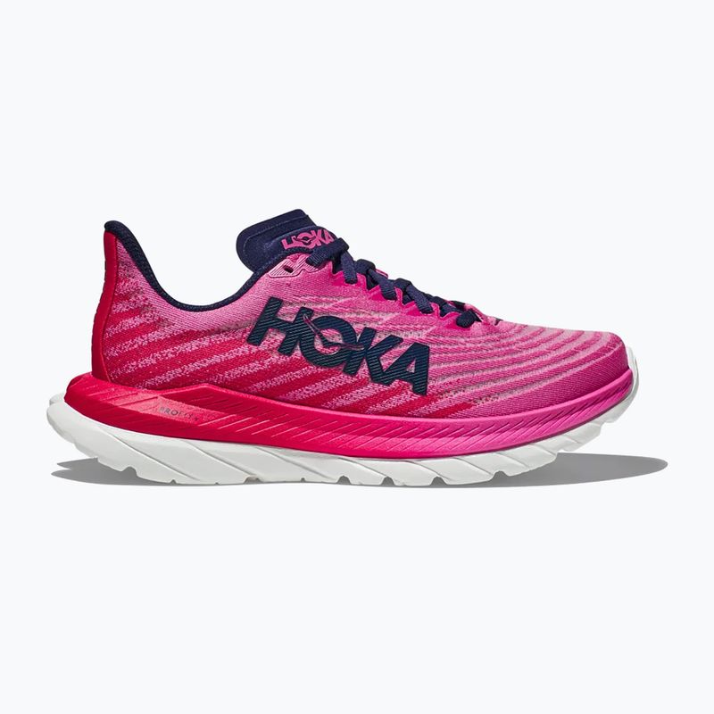 Scarpe da corsa da donna HOKA Mach 5 lampone/fragola 7
