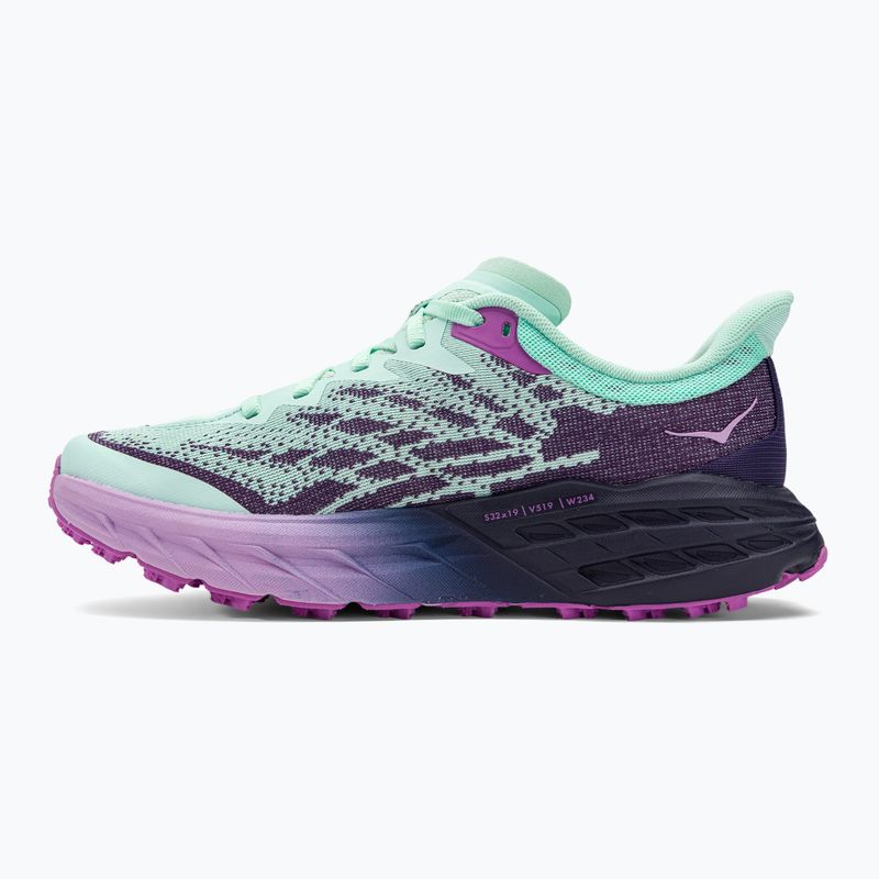 Scarpe da corsa da donna HOKA Speedgoat 5 oceano illuminato dal sole/cielo notturno 3