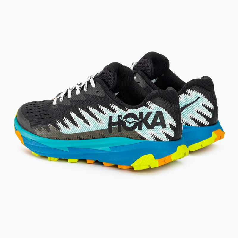 Scarpe da corsa da donna HOKA Torrent 3 nero/blu diva 4