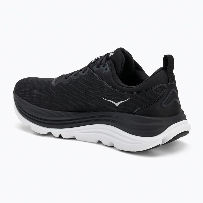 Scarpe da corsa da uomo HOKA Gaviota 5 nero/bianco 3