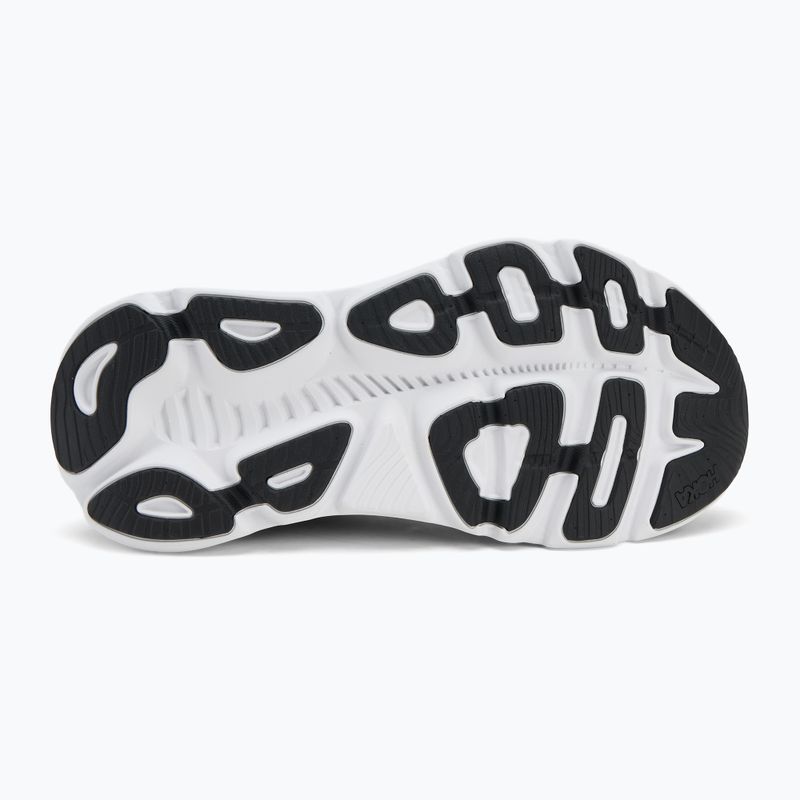 Scarpe da corsa da uomo HOKA Gaviota 5 nero/bianco 4