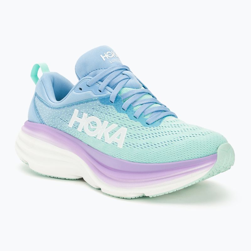 Scarpe da corsa da donna HOKA Bondi 8 blu arioso/ oceano chiaro