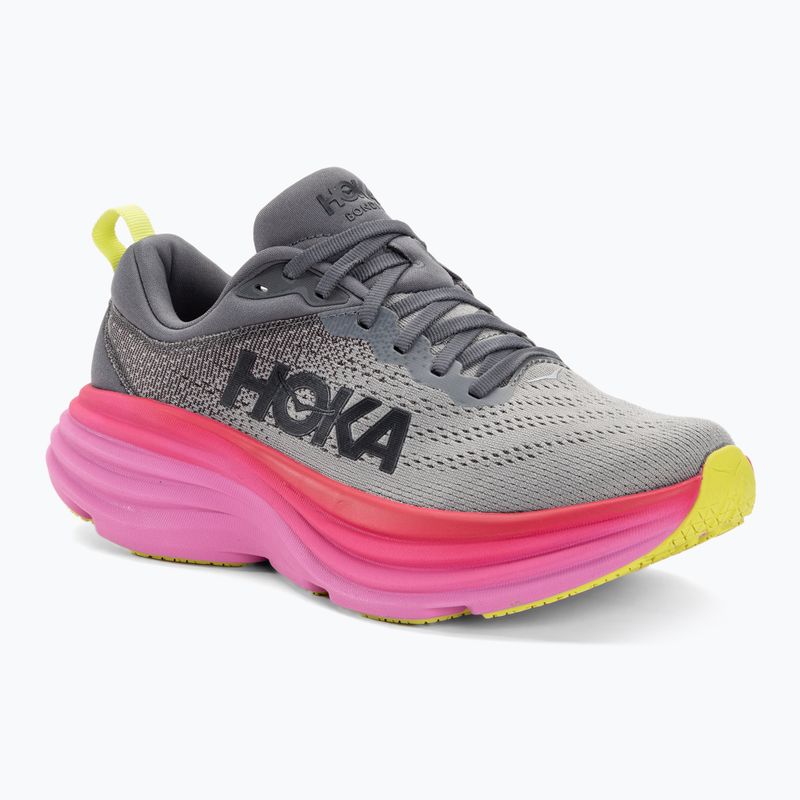 Scarpe da corsa da donna HOKA Bondi 8 castlerock/strawberry