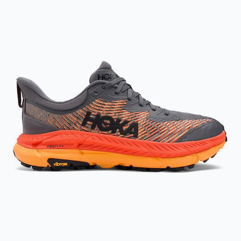 Scarpe da corsa da uomo HOKA Mafate Speed 4 castlerock/nero 2