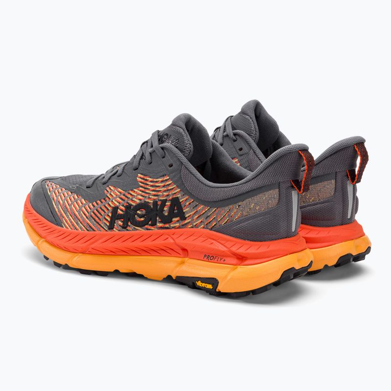 Scarpe da corsa da uomo HOKA Mafate Speed 4 castlerock/nero 3