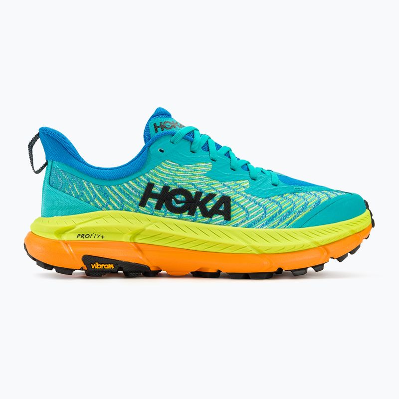 Scarpe da corsa da uomo HOKA Mafate Speed 4 ceramic/diva blue 3