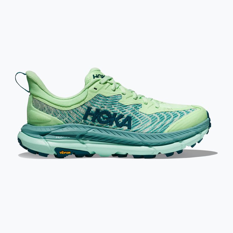 Scarpe da corsa da donna HOKA Mafate Speed 4 lime glow/ocean mist 12