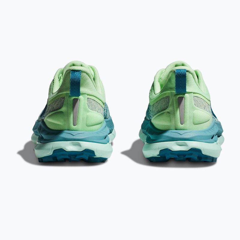 Scarpe da corsa da donna HOKA Mafate Speed 4 lime glow/ocean mist 14