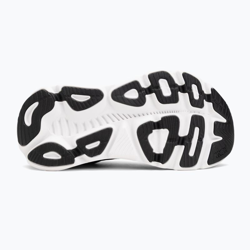 Scarpe da corsa da uomo HOKA Skyflow Wide nero/bianco 4