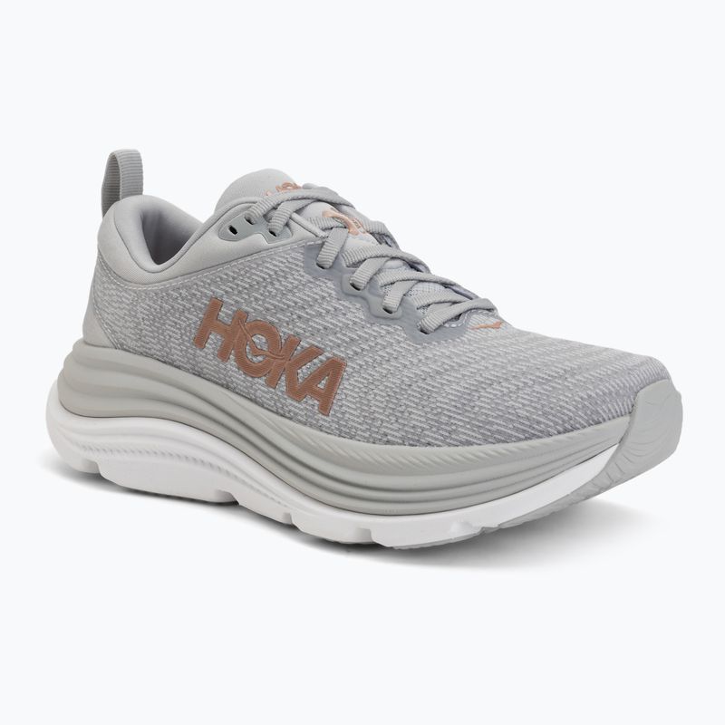Scarpe da corsa da donna HOKA Gaviota 5 harbor mist/rose gold