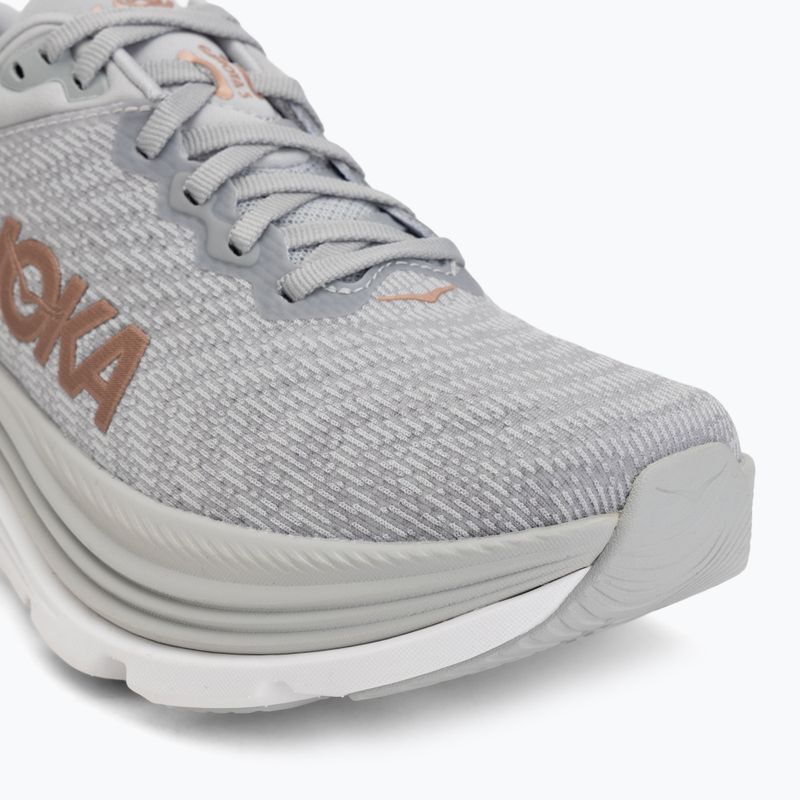 Scarpe da corsa da donna HOKA Gaviota 5 harbor mist/rose gold 7