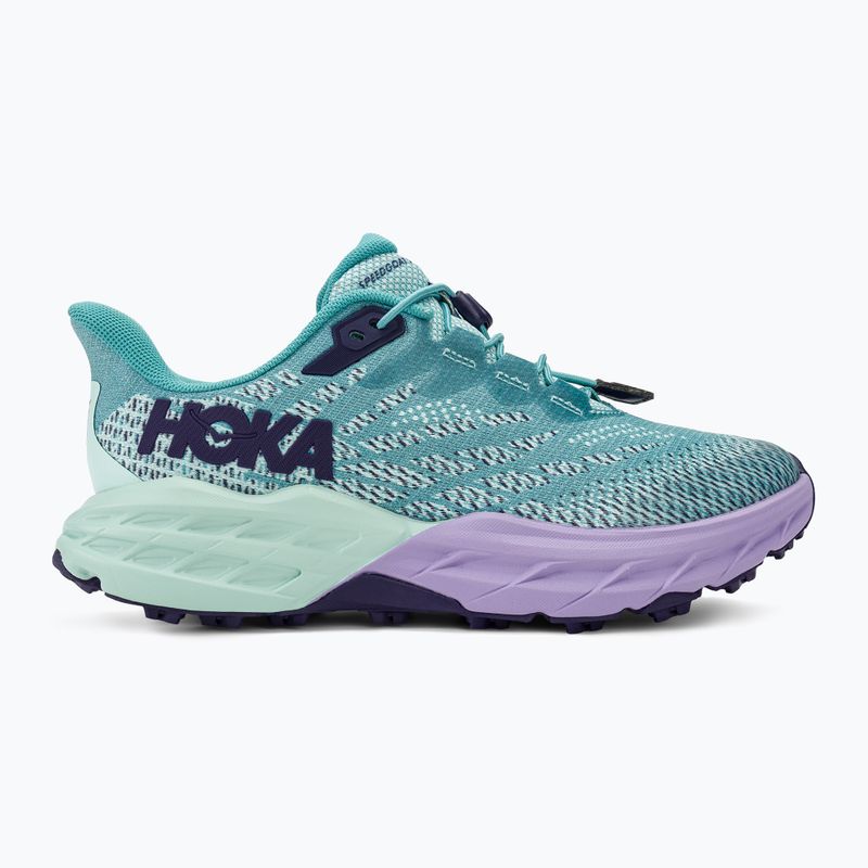 HOKA Speedgoat 5 scarpe da corsa per bambini oceano nebbia/lilla nebbia 2