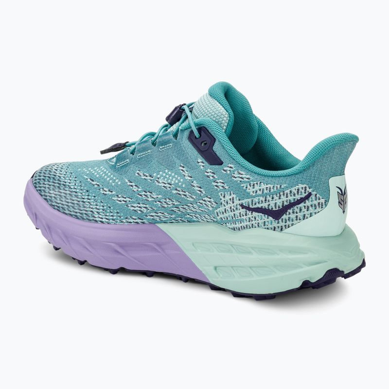 HOKA Speedgoat 5 scarpe da corsa per bambini oceano nebbia/lilla nebbia 3