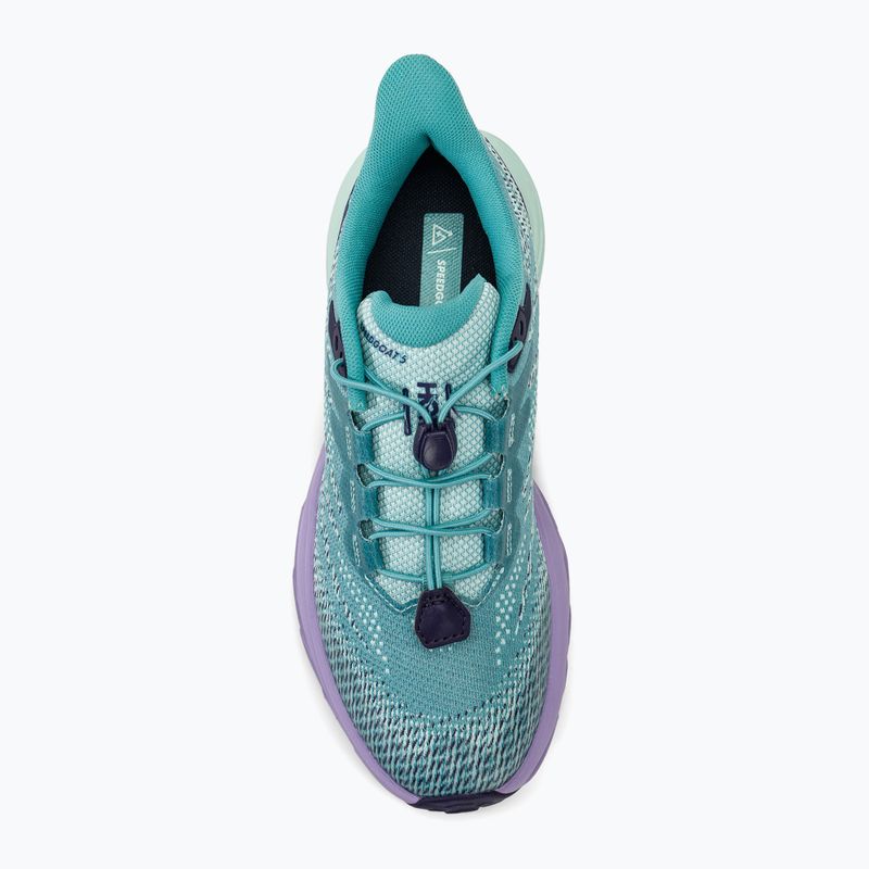 HOKA Speedgoat 5 scarpe da corsa per bambini oceano nebbia/lilla nebbia 5