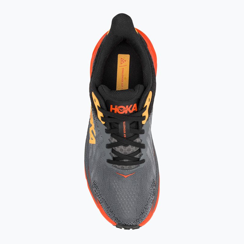 HOKA Challenger ATR 7, scarpe da corsa da uomo color castlerock/flame 8