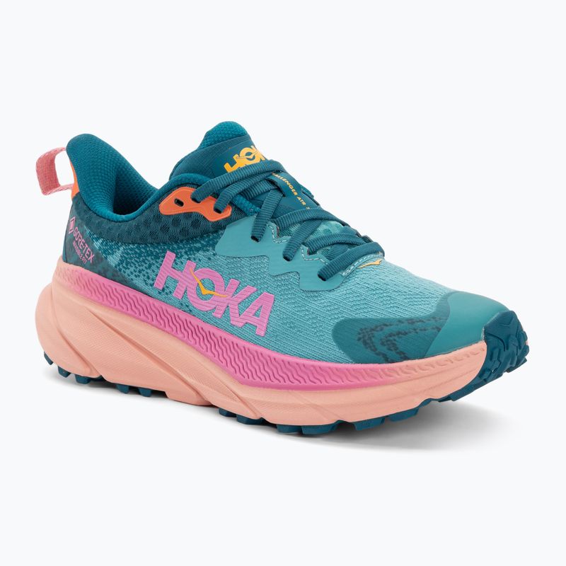 Scarpe da corsa da donna HOKA Challenger ATR 7 GTX ocean mist/deep lagoon