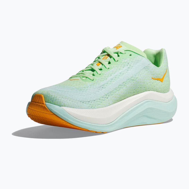 Scarpe da corsa da donna HOKA Mach X lime glow/sunlit ocean 17