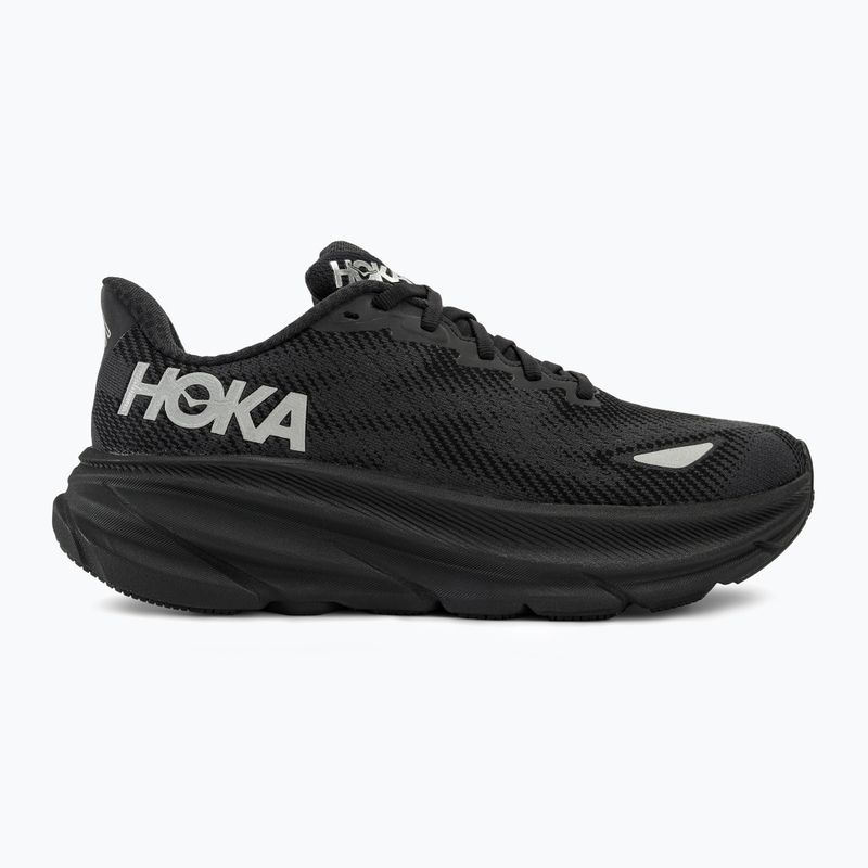 Scarpe da corsa da donna HOKA Clifton 9 GTX nero/nero 2