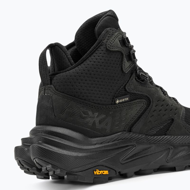 Scarpe da trekking da uomo HOKA Anacapa 2 Mid GTX nero/nero 9