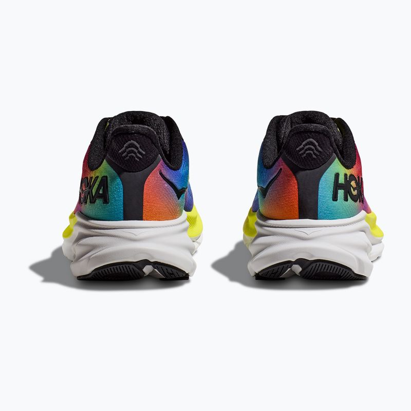 Scarpe da corsa da uomo HOKA Clifton 9 nero/multi 7