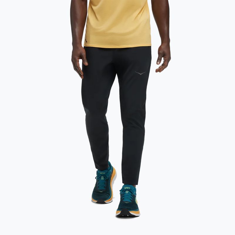 Pantaloni da corsa da uomo HOKA Novafly Run nero