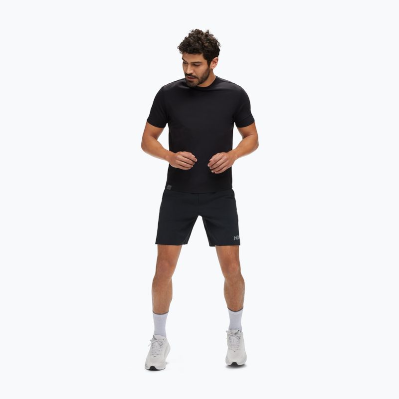 Maglietta da running da uomo HOKA Essential Tee black 2