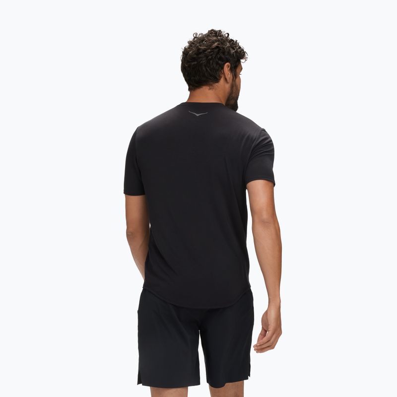 Maglietta da running da uomo HOKA Essential Tee black 3