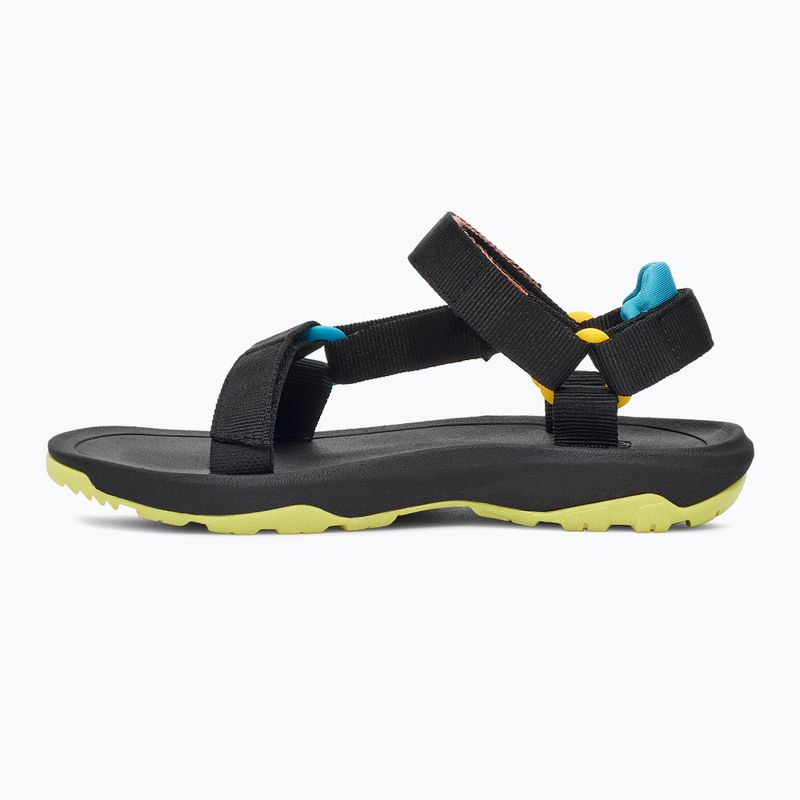 Teva Hurricane XLT2 nero multi sandali per bambini 10