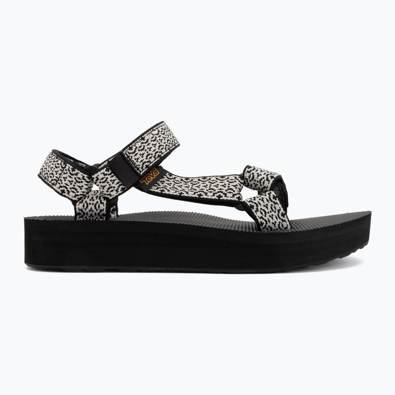Sandali da donna Teva Midform Universal black/white 2