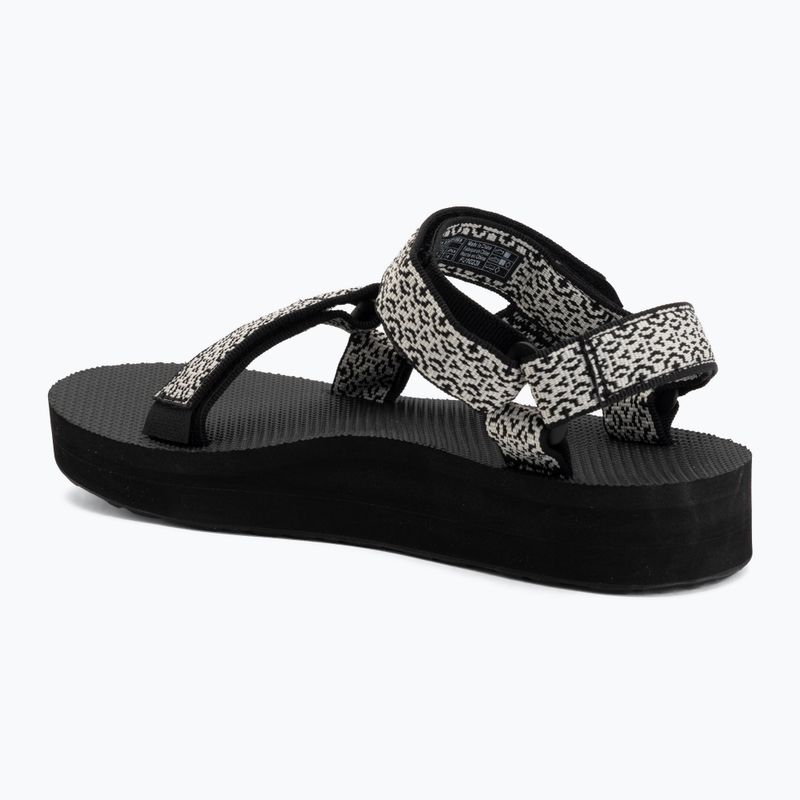 Sandali da donna Teva Midform Universal black/white 3