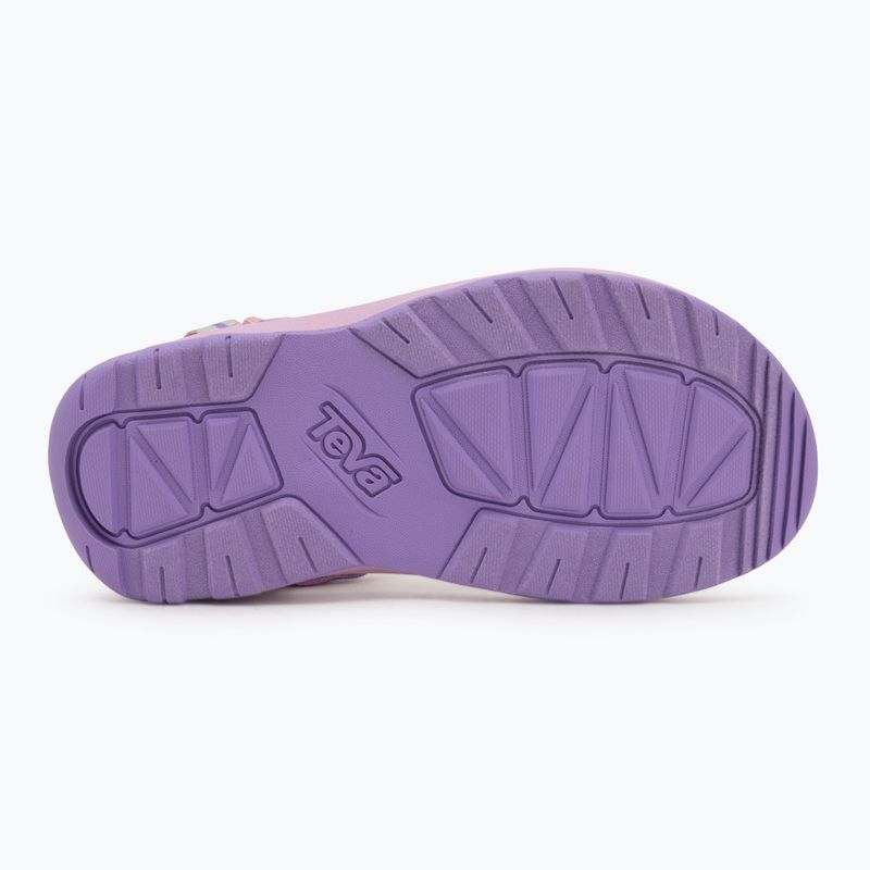 Teva Hurricane XLT2 Groovy sandali per bambini rosa pastello galattico 4