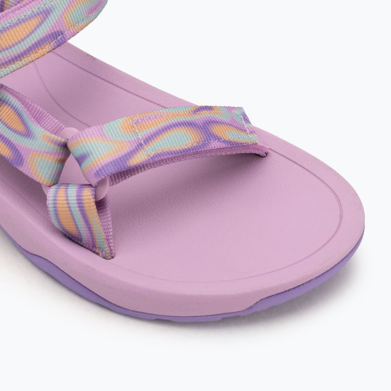 Teva Hurricane XLT2 Groovy sandali per bambini rosa pastello galattico 7