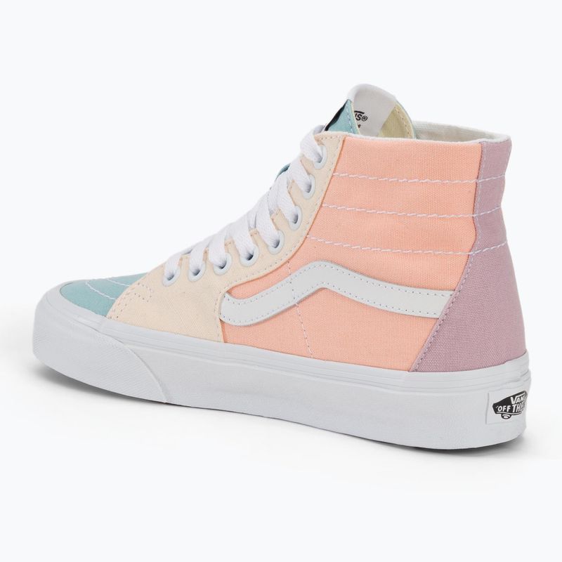 Vans UA SK8-Hi Tapered Pastel Block scarpe multi/true white 3