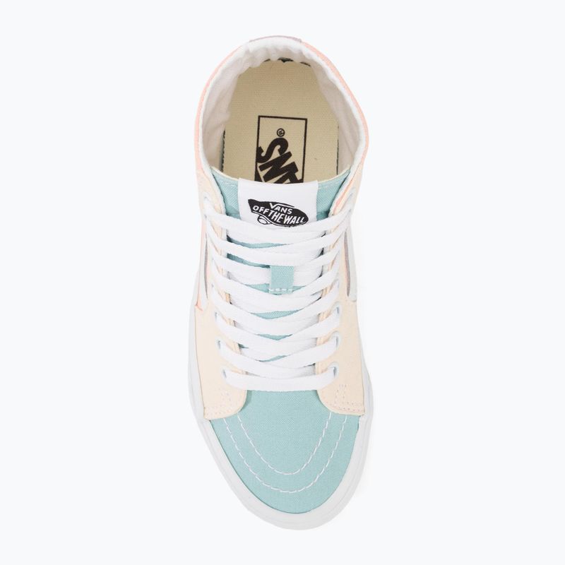 Vans UA SK8-Hi Tapered Pastel Block scarpe multi/true white 5