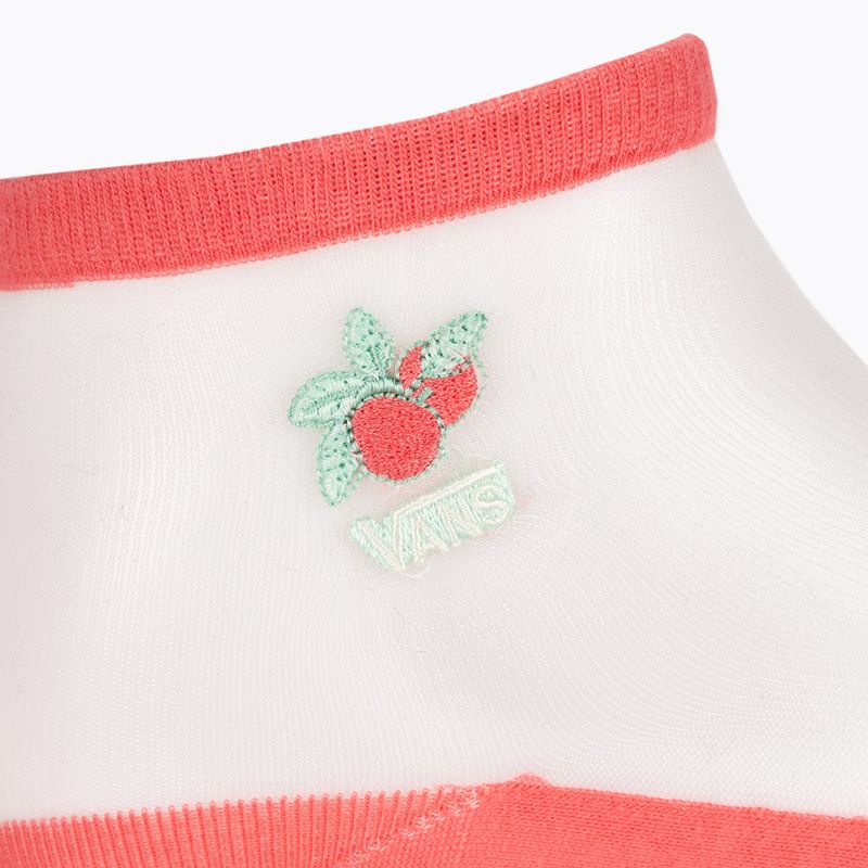 Calzini da donna Vans Fruity Fun calypso coral 3