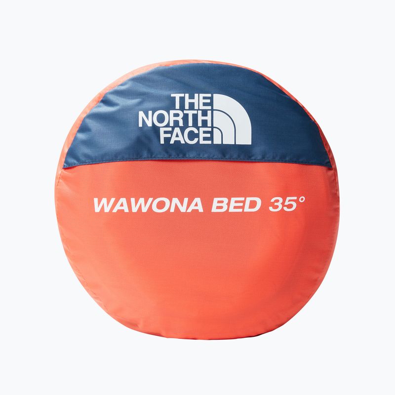 Sacco a pelo The North Face Wawona Bed 35 arancione retrò 5