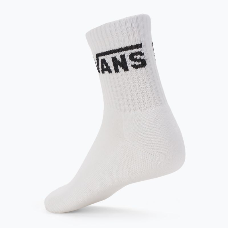 Vans Classic Half Crew calze da uomo 3 paia bianco 2