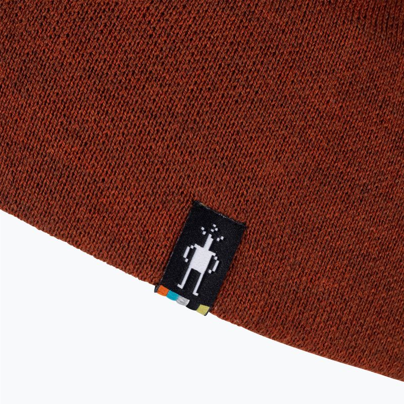 Smartwool berretto invernale The Lid marrone pecan heather 3