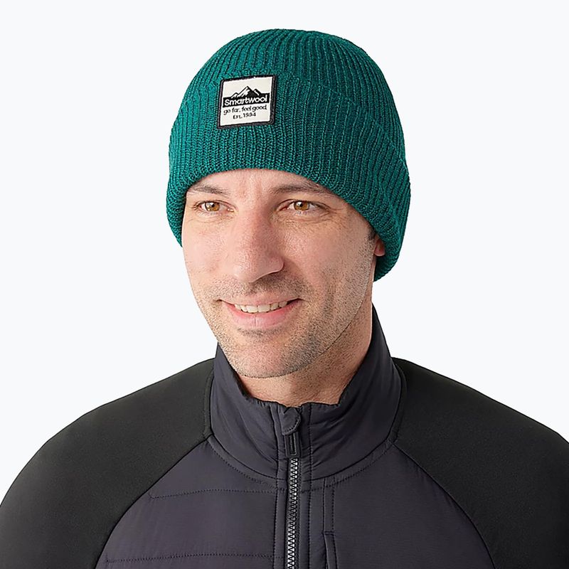 Smartwool berretto invernale Smartwool Patch verde smeraldo heather 8