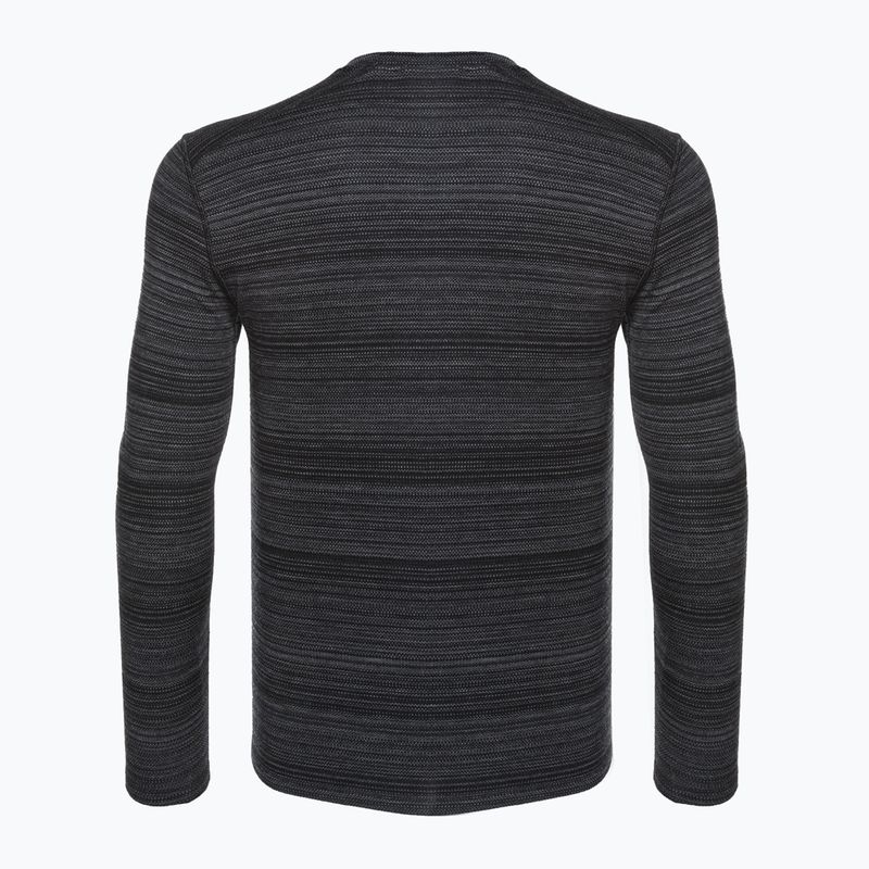 Smartwool Merino 250 Baselayer Crew da uomo in scatola, manica lunga termica, colore nero. 2