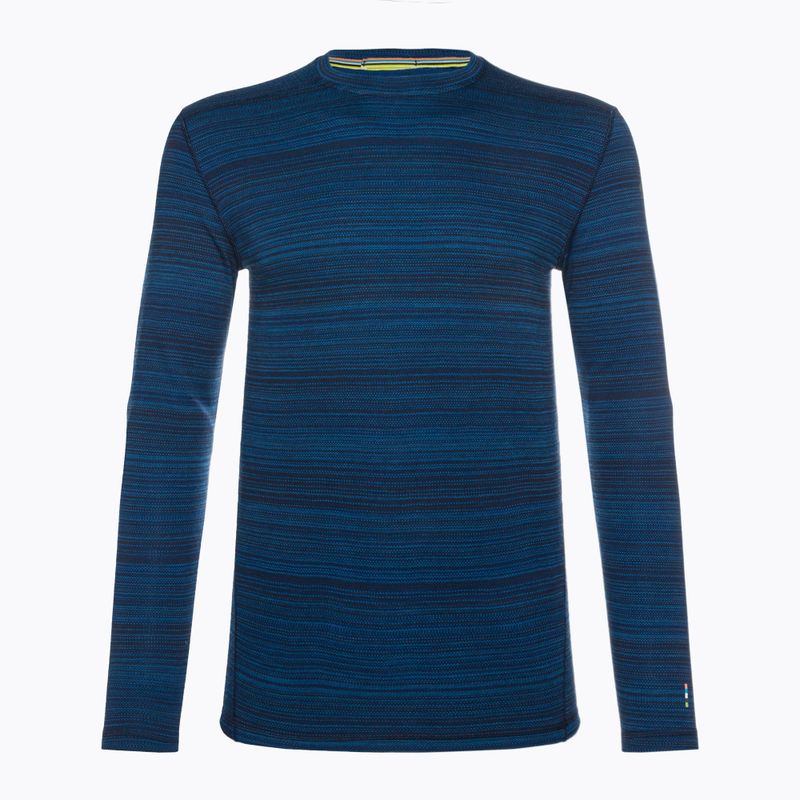 Smartwool Merino 250 Baselayer Crew Boxed Uomo deep navy colr shift thermal longsleeve 3