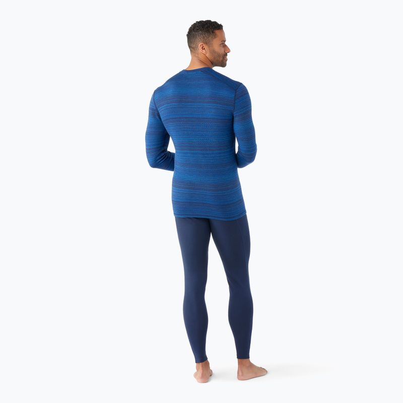 Maglia termica da uomo Smartwool Merino 250 Baselayer Crew Boxed deep navy color shift 2