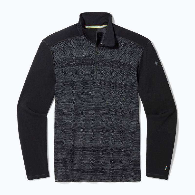 Maglia termica da uomo Smartwool Merino 250 Baselayer 1/4 Zip Boxed black color shift 3