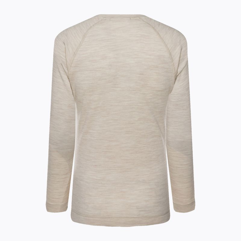 Maglia termica da donna Smartwool Merino 250 Baselayer Crew Boxed almond heather 4