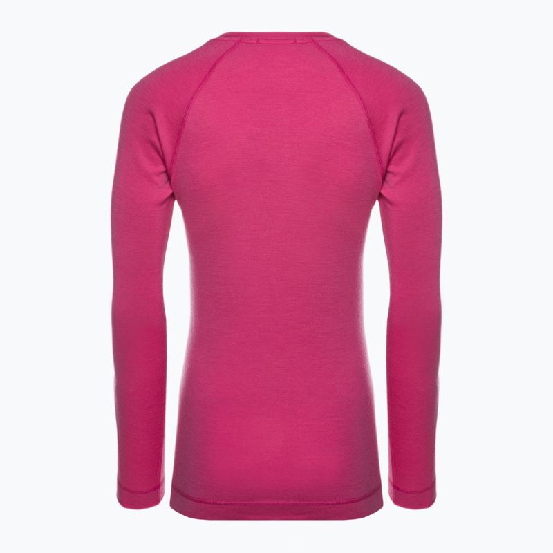 Maglia termica da donna Smartwool Merino 250 Baselayer Crew Boxed power pink 4