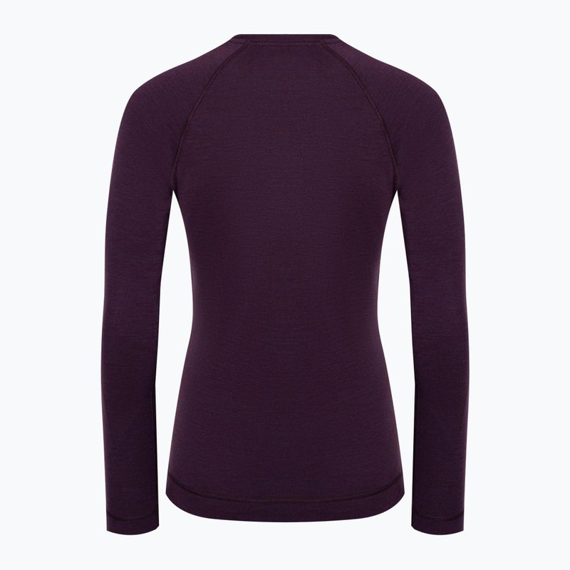Maglia termica da donna Smartwool Merino 250 Baselayer Crew Boxed purple iris heather 4