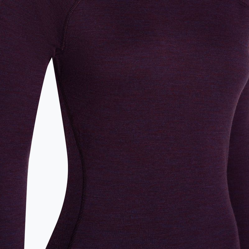 Maglia termica da donna Smartwool Merino 250 Baselayer Crew Boxed purple iris heather 5