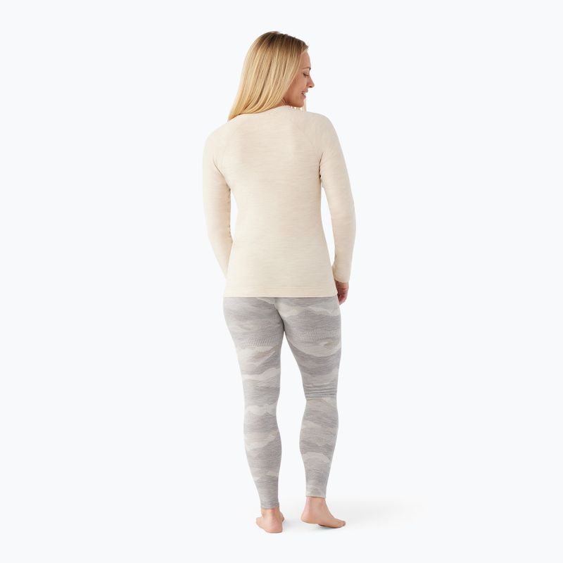 Maglia termica da donna Smartwool Merino 250 Baselayer Crew Boxed almond heather 2